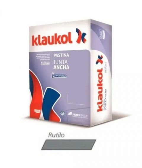 Pastina Klaukol Junta Ancha Rutilo por 10 kg