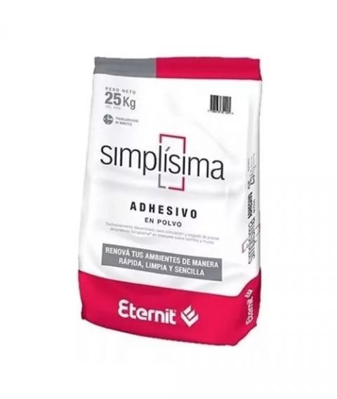 Adhesivo Simplisima 25Kg (2.7Kg x m2)