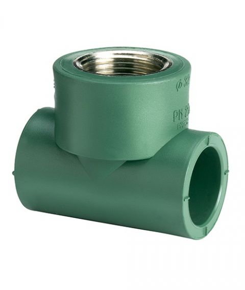 Acqua System Tee con rosca hembra 20mm x 1/2"