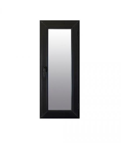 Ventana Raja Pvc Jet Black 0.45x0.90 Der Nexo