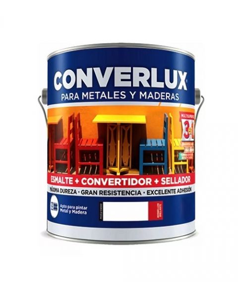 Converlux 3 En 1 Blanco Brillante x 1/2 Lt