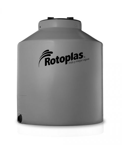 Tanque gris plata s/flotante 850 litros Tricapa Rotoplas