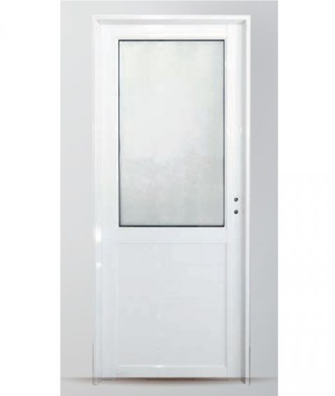 Puerta Aluminio 0,80x2,00 Tabular 1/2 V/Izq 36mm Herfasa