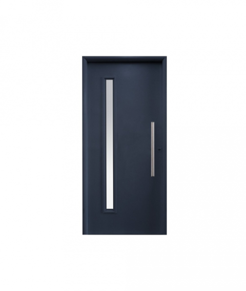 Puerta Nexo (Negra) M.S940I Lisa V/Lat C/Barral Ancho 0,88X Alto 2,05 Izquierda