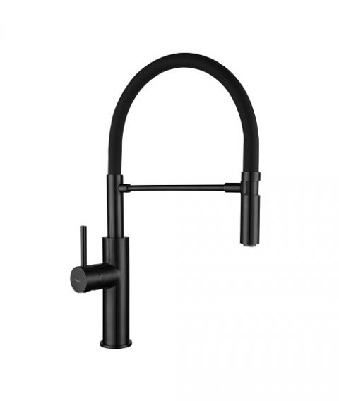 Peirano Hoop Black Grifería monocomando para Cocina 20-202N