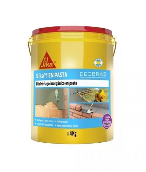 Sika 1 En Pasta X 4 Kg