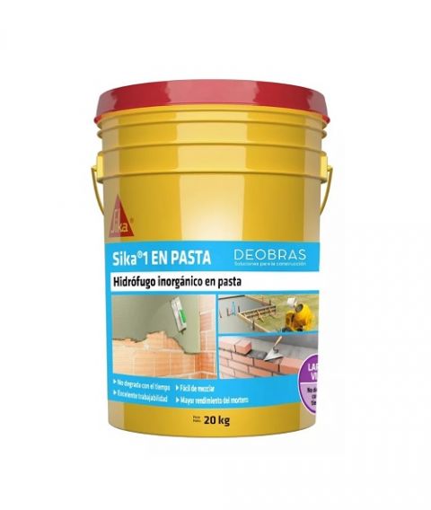 Sika 1 En Pasta X 20 Kg