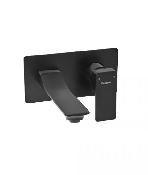 Peirano Soria Black lavatorio pared monocomando para embutir 63-192