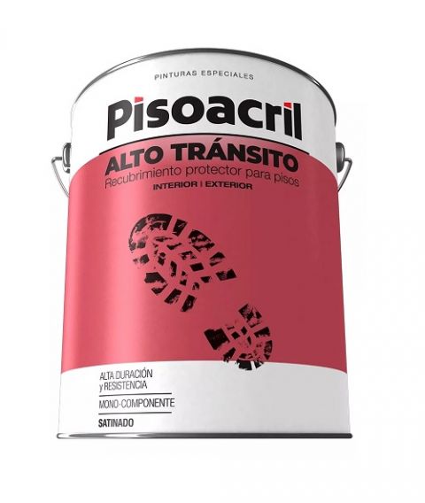 Plavicon Pisoacril Epoxi Alto Transito Negro 1 L