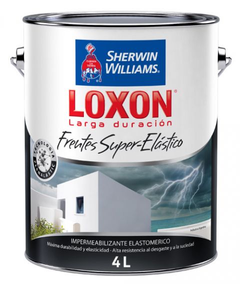 Loxon Ld Frentes Super Elástico Blanco X 4L