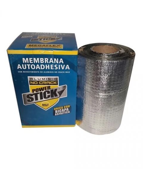 Membrana Asfáltica Autoadhesiva Aluminizada 0,15 x metro lineal