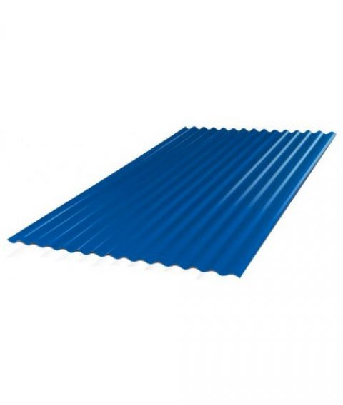 Chapa Canaleta Azul C25 1,10x0,50m