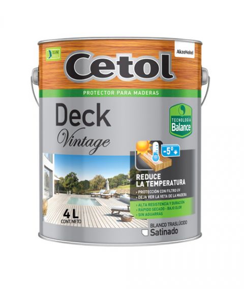 Cetol Deck Vintage Blanco X 4lt