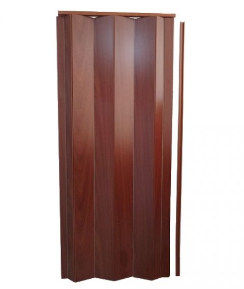 Puerta Plegadiza Ciega Simil Madera Cedro 95x204cm Alplas