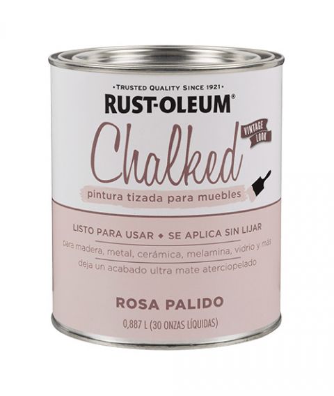 Rust-Oleum Chalked Brochable Rosa Palido 0,887 L