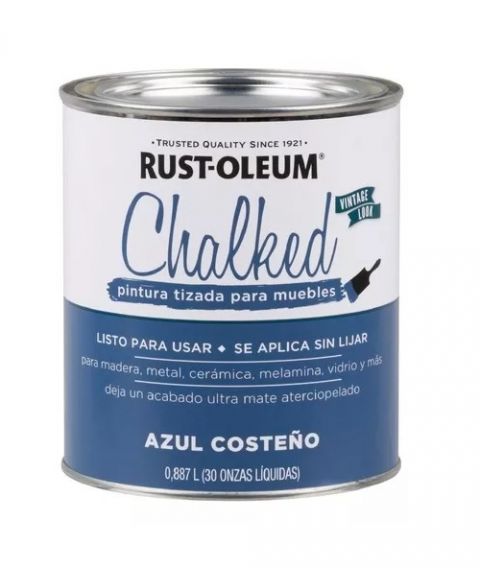 Rust-Oleum Chalked Brochable Azul Costeño 0,887 L
