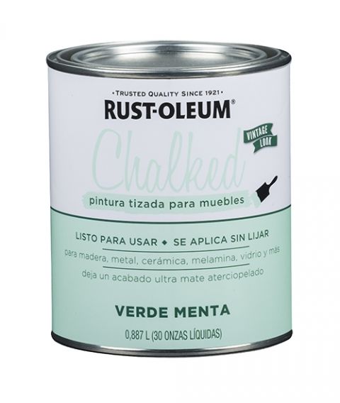 Rust-Oleum Chalked Brochable Verde Menta 0,887 L
