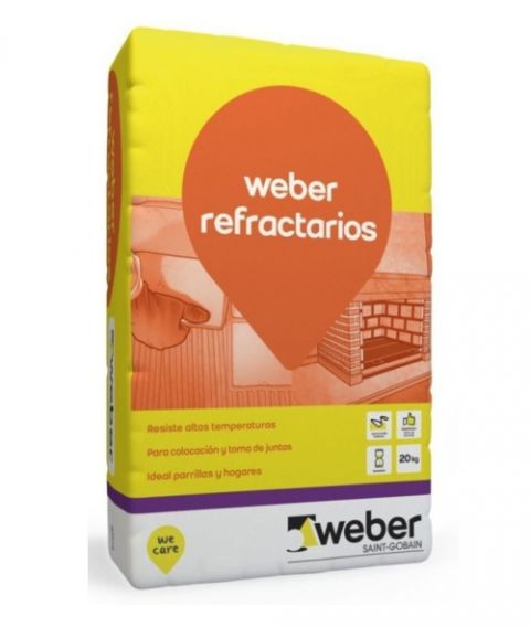 Weber Ferma Refractario x 20 kg