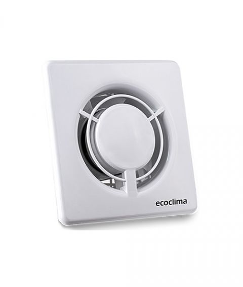 Extractor para baño 15x15 blanco Ecoclima