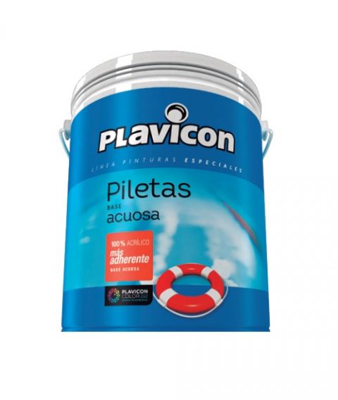 Plavicon Pileta Base Acuosa Azul x 1 lt